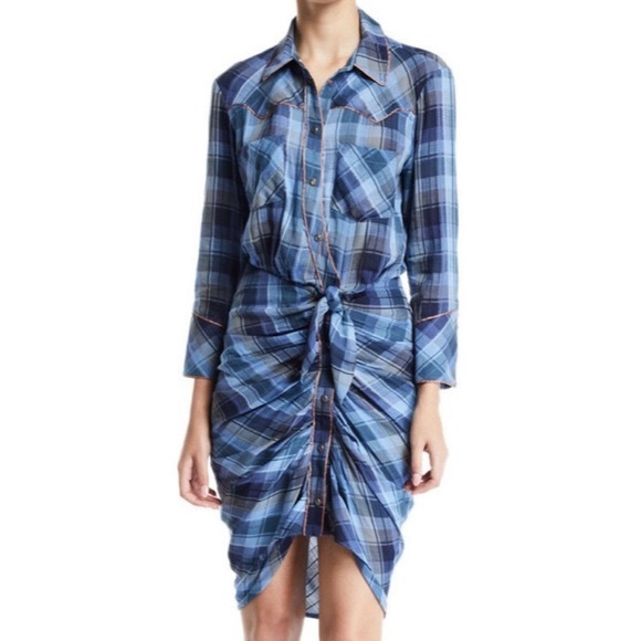 Veronica beard sierra plaid dress Clearance